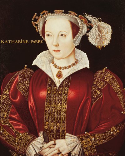 Portret Katherine Parr, ok. 1545 (olej na desce) autorstwa English School