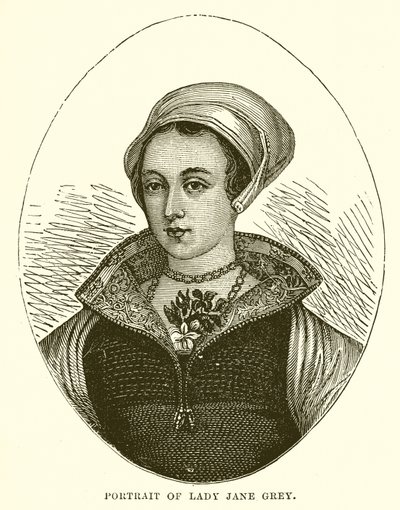 Portret Lady Jane Gray autorstwa English School