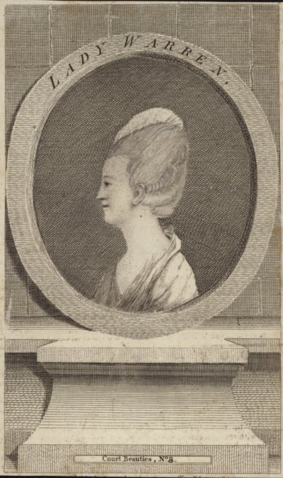 Portret Lady Warren autorstwa English School