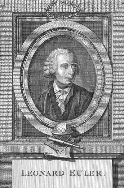 Portret Leonarda Eulera (1707-83) autorstwa English School