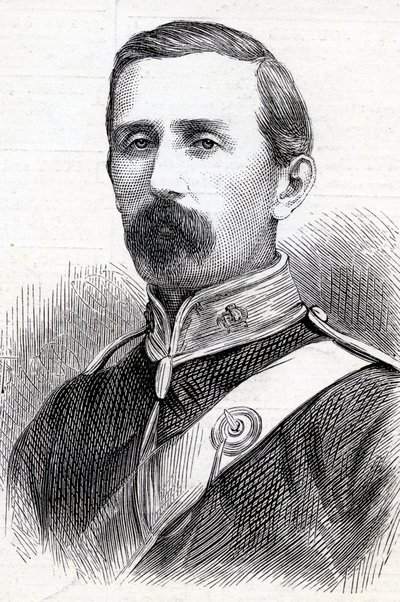 Portret podpułkownika George