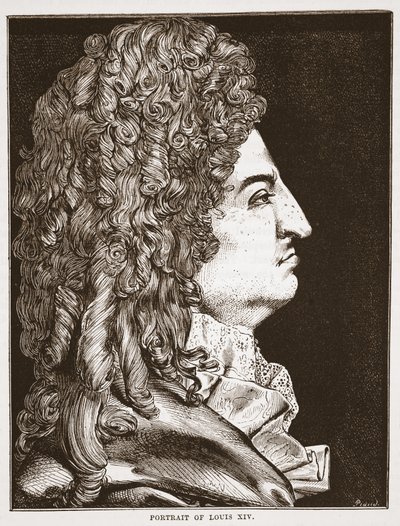 Portret Ludwika XIV autorstwa English School
