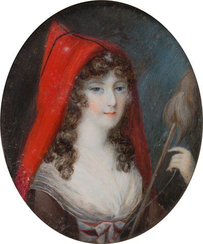 Portret Lucy Byng, I hrabiny Bradford (1766-1844), ok. 1786-1844 (olej na płótnie) autorstwa English School