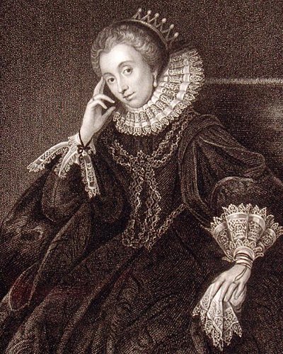 Portret Lucy Harrington, hrabiny Bedford (ok. 1581-1627), z „Lodge