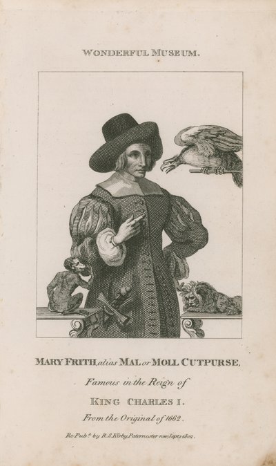 Portret Marii Frith autorstwa English School