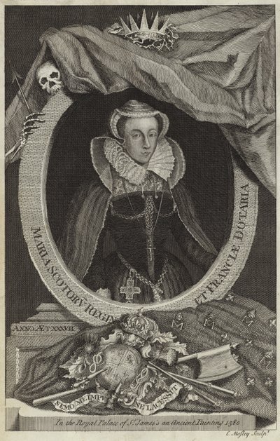 Portret Maryi Królowej Szkotów autorstwa English School