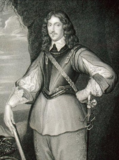 Portret Montagu Bertie (1608-1666), 2. hrabia Lindsey, z „Lodge