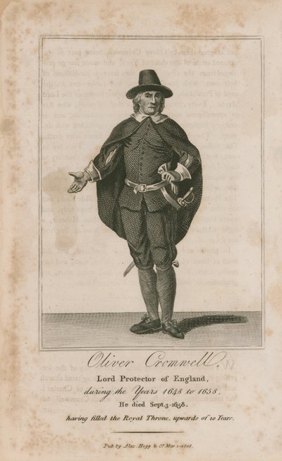 Portret Olivera Cromwella autorstwa English School