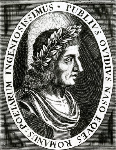 Portret Owidiusza, 1639 autorstwa English School