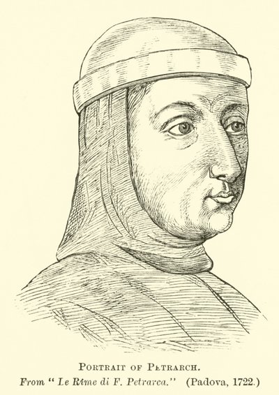 Portret Petrarki autorstwa English School