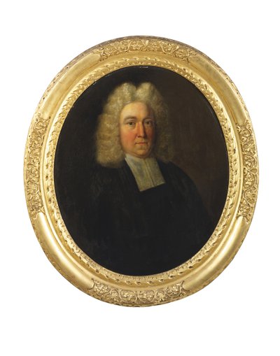 Portret ks. Josepha Cooksona, początek XVIII w. (olej na płótnie) autorstwa English School