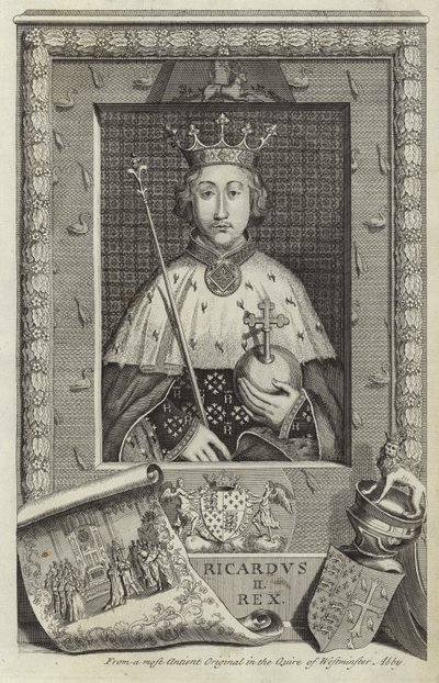 Portret Ryszarda II z Anglii autorstwa English School