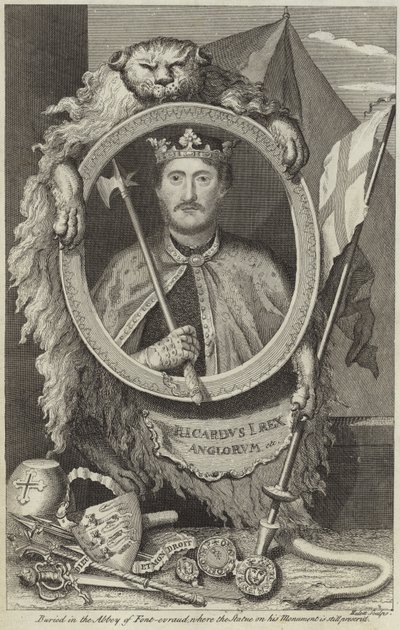 Portret Ryszarda I z Anglii autorstwa English School