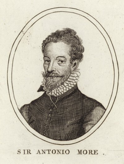Portret Sir Antonisa Mor autorstwa English School