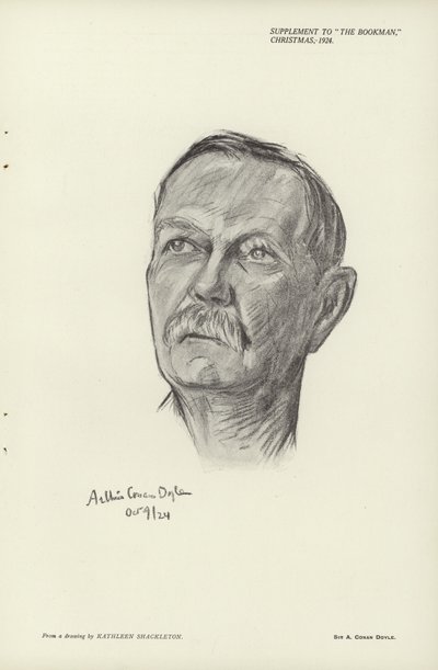 Portret Sir Arthura Conana Doyle