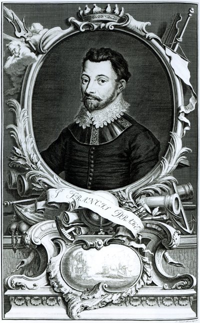 Portret Sir Francisa Drake