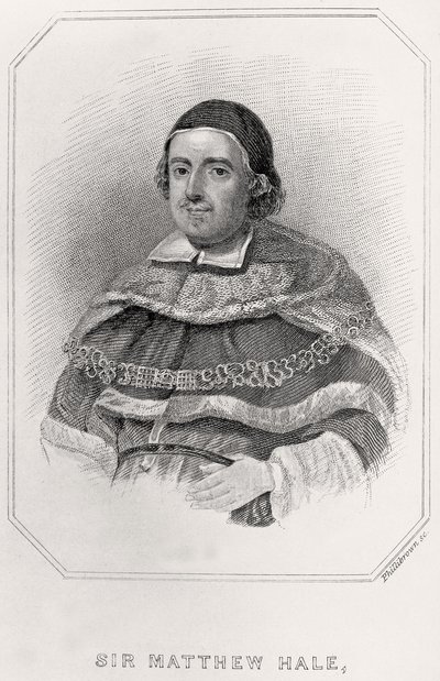 Portret Sir Mathew Hale