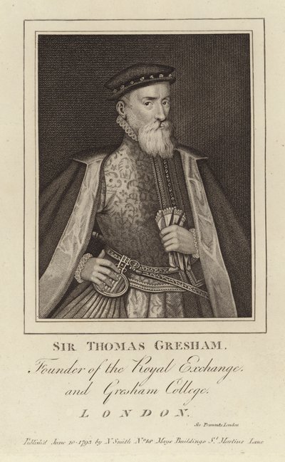 Portret sir Thomasa Greshama autorstwa English School