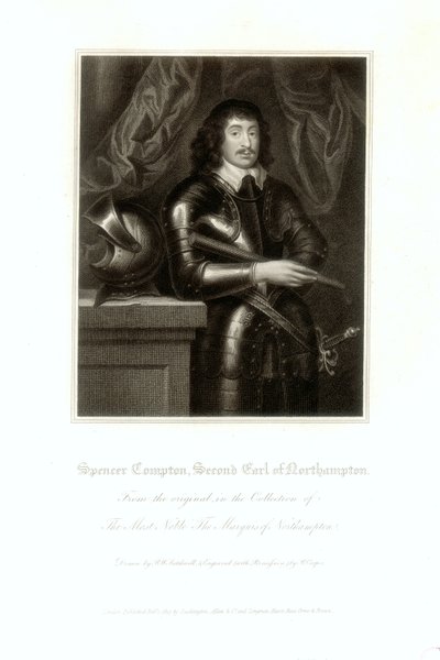 Portret Spencera Comptona, 2. hrabiego Northampton autorstwa English School