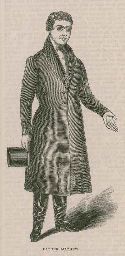 Portret Theobald Mathew autorstwa English School