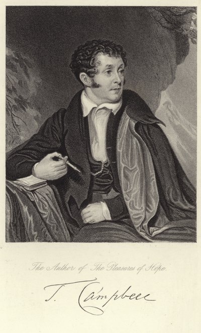 Portret Thomasa Campbella autorstwa English School