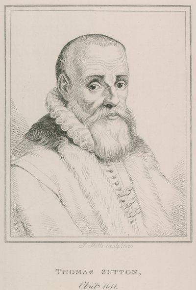 Portret Thomasa Suttona autorstwa English School