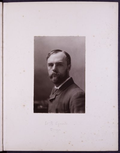 Portret WR Symondsa, ok. 1900 r. (zdjęcie czarno-białe) autorstwa English School