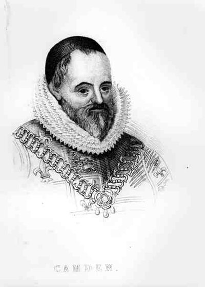 Portret Williama Camdena (1551-1623) autorstwa English School