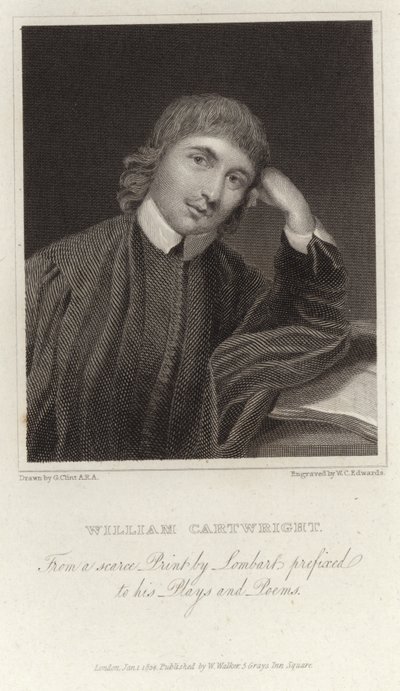 Portret Williama Cartwrighta autorstwa English School