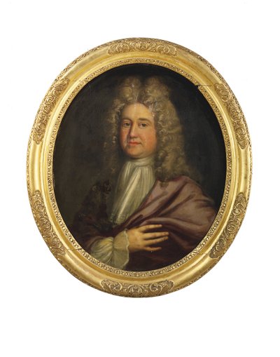 Portret Williama Cooksona, początek XVIII wieku (olej na płótnie) autorstwa English School