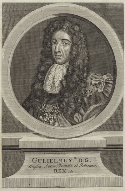 Portret Wilhelma III Anglii autorstwa English School