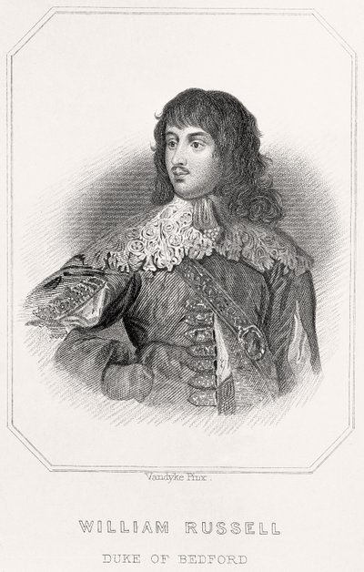 Portret Williama Russella, księcia Bedford, 1835 autorstwa English School