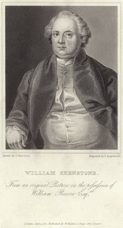 Portret Williama Shenstone