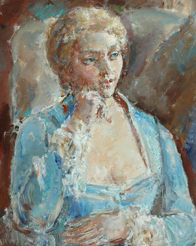 Portret damy autorstwa English School