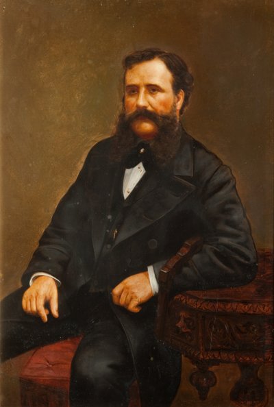 Portret miejscowego mężczyzny autorstwa English School
