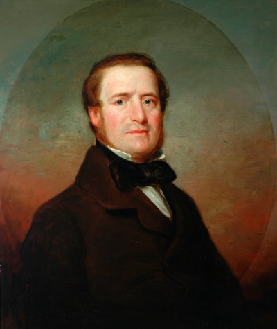 Portret mężczyzny (prawdopodobnie członka rodziny Butterfield) autorstwa English School