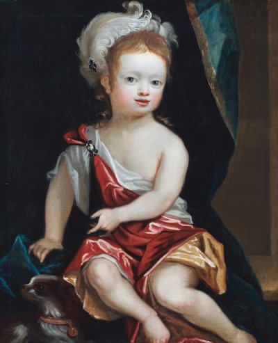Portret chłopca autorstwa English School