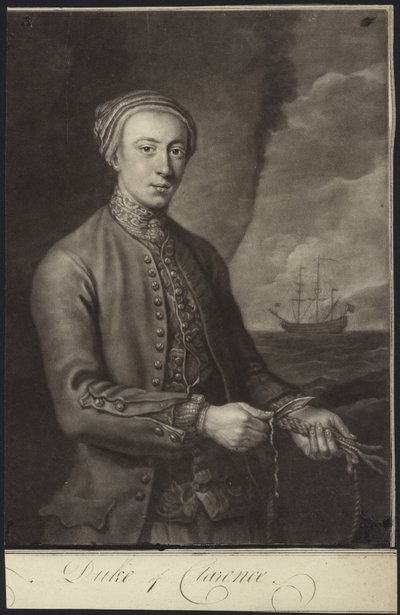 Portret księcia Clarence autorstwa English School