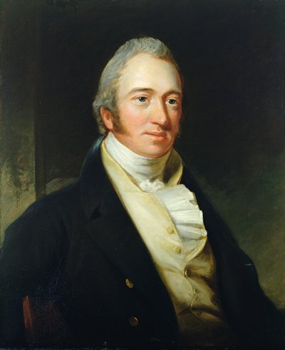 Portret Rt. Kochanie. Srebrny Oliver (zm.1799) (olej na płótnie) autorstwa English School