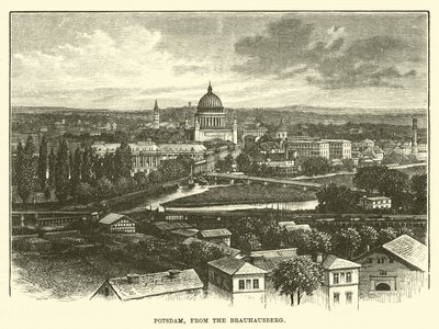 Poczdam, od Brauhausberg autorstwa English School