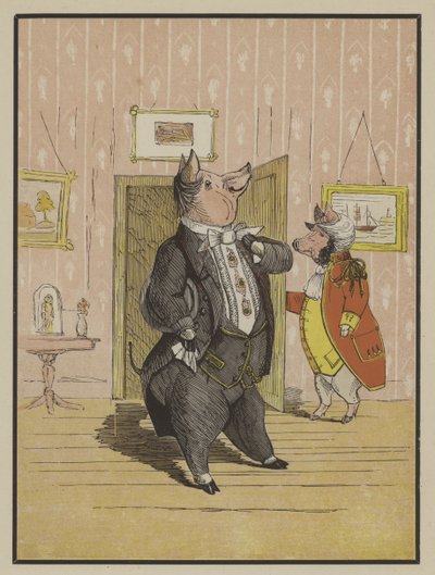Precocious Piggy (kolor lito) autorstwa English School