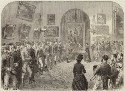 Prezentacja dla hrabiny Yarborough autorstwa English School