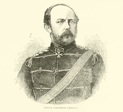 Książę Fryderyk Karol, sierpień 1870 autorstwa English School