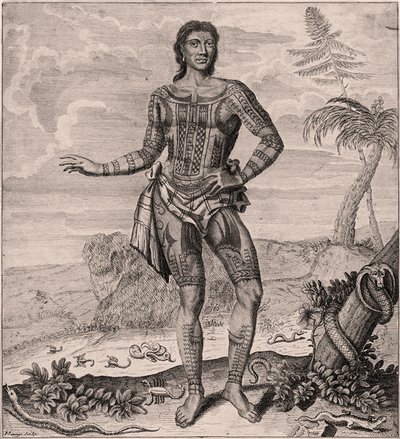 Książę Giolo z Filipin, 1691 autorstwa English School