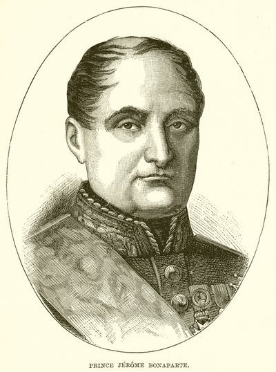 Książę Hieronim Bonaparte autorstwa English School