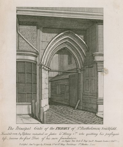 Przeorat św Bartłomieja, Smithfield autorstwa English School