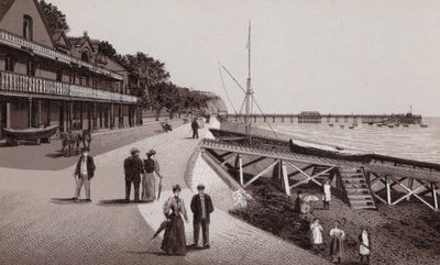 Promenada, Penarth (lito) autorstwa English School
