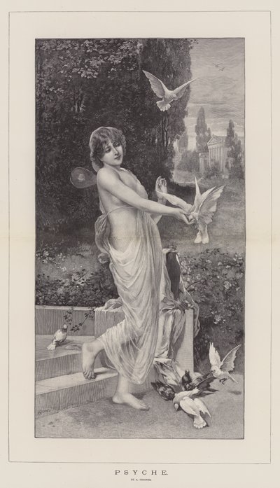 Psyche (grawerowanie) autorstwa English School
