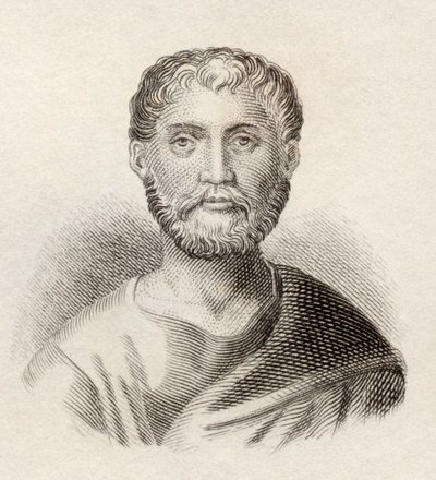 Publius Terentius Afer, z „Słownika historycznego Krabba”, opublikowanego w 1825 r. autorstwa English School