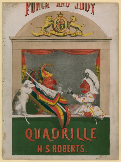 Punch and Judy Quadrille autorstwa HS Roberts autorstwa English School